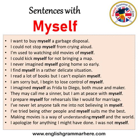 What are 5 sentences about yourself?