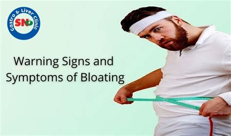 What are 5 signs of bloating?