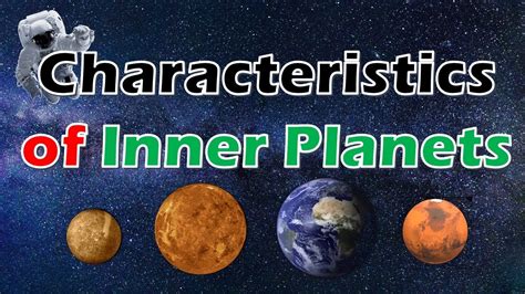 What are 5 things the inner planets have in common?