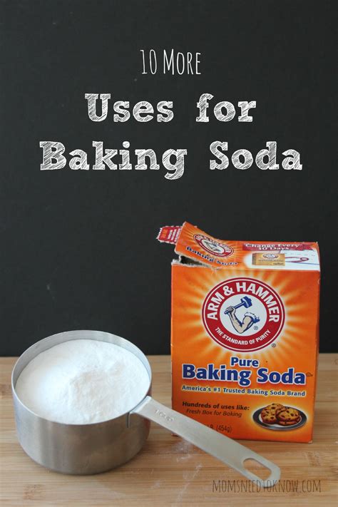 What are 5 uses baking soda?