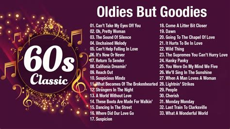 What are 60s songs called?