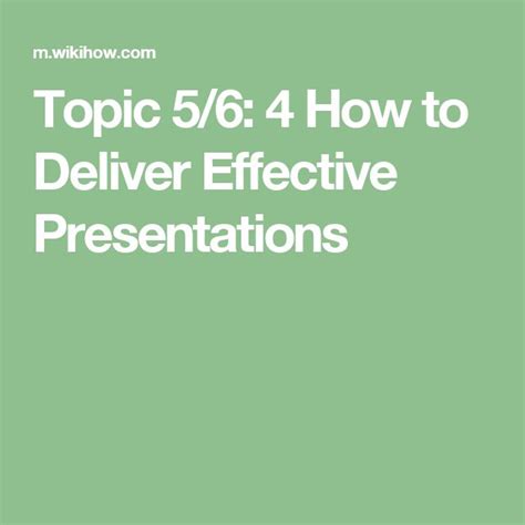 What are 7 basic steps to deliver successful presentation?