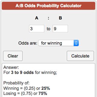 What are 999 to 1 odds?