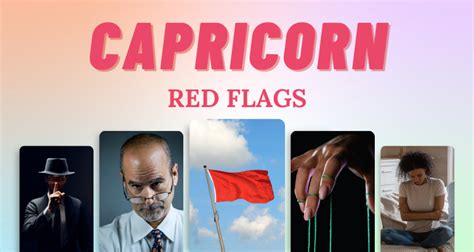 What are Capricorns red flags?