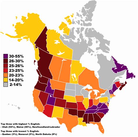 What are English Canadians called?