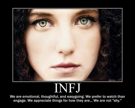 What are INFJ eyes like?