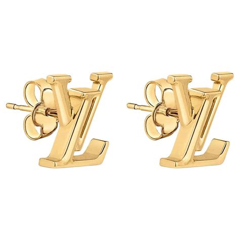 What are Louis Vuitton earrings made of?