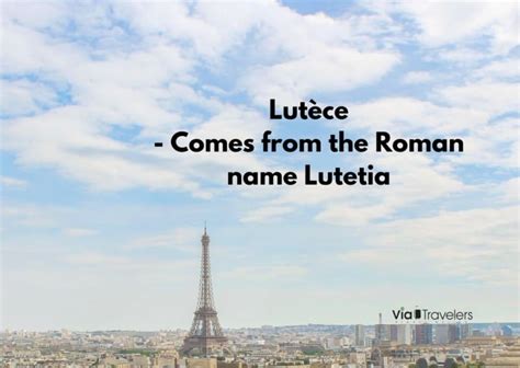 What are Paris two nicknames?