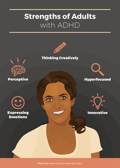 What are adults with ADHD good at?