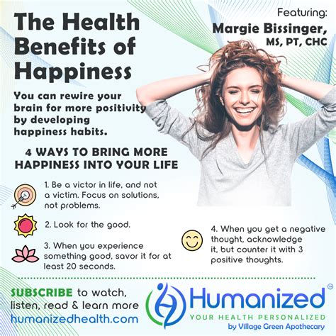 What are advantages of being happy?