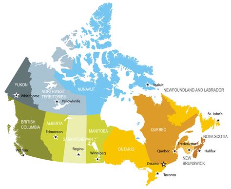 What are all 3 territories in Canada?