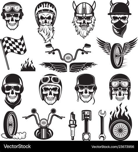 What are biker symbols?