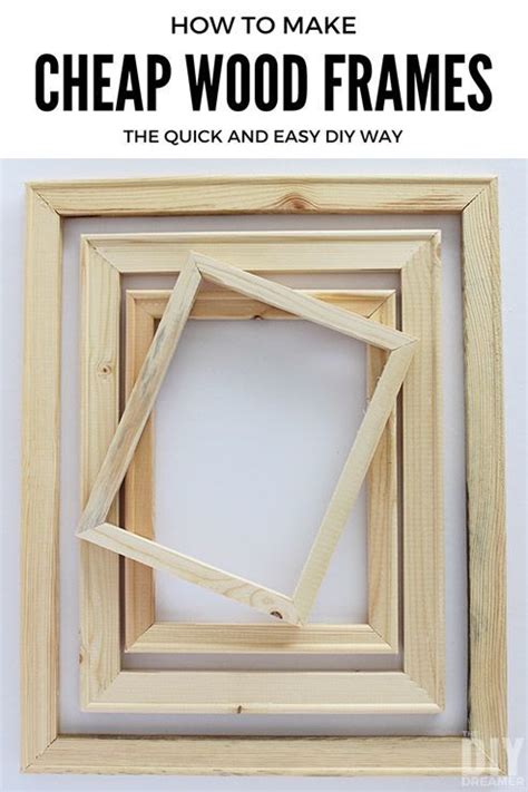What are cheap picture frames made of?