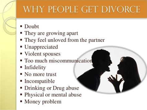 What are disadvantages of divorce?