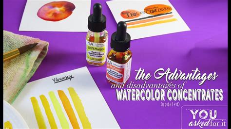 What are disadvantages of watercolour?