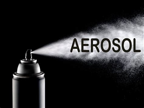 What are examples of aerosols at home?