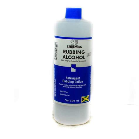 What are examples of rubbing alcohol?