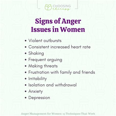 What are female anger disorders?