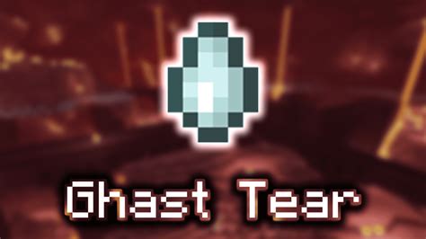 What are ghast tears used for?