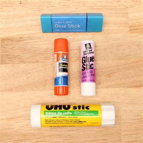 What are glue sticks made of?