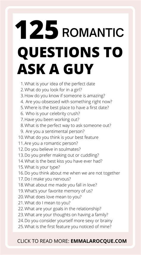 What are good flirty questions to ask a guy?