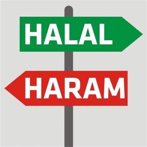 What are halal haram words?