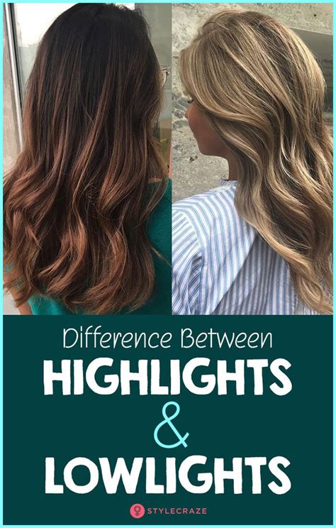 What are highlights vs Lowlights on blonde hair?