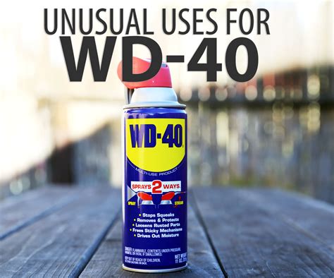 What are human uses for WD-40?