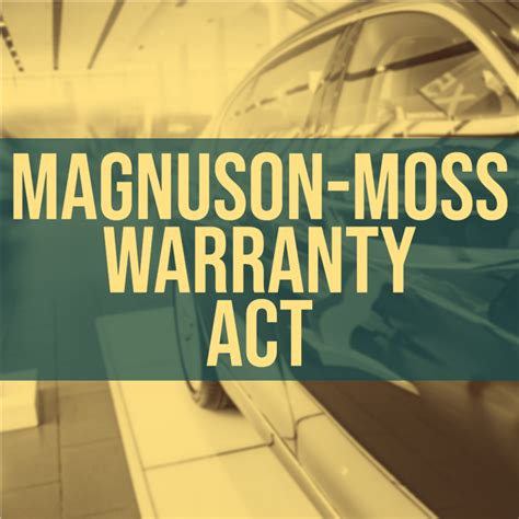 What are implied warranties of Magnuson Moss?