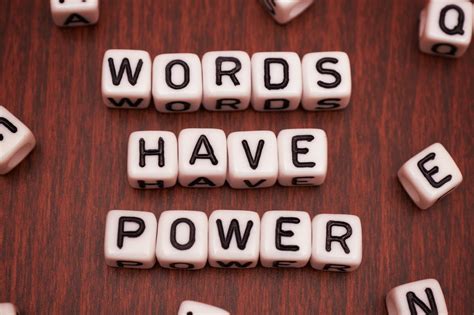 What are important words in life?