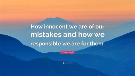 What are innocent mistakes?