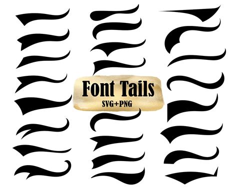 What are letter tails called?