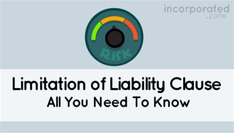 What are limitation of liability considerations?