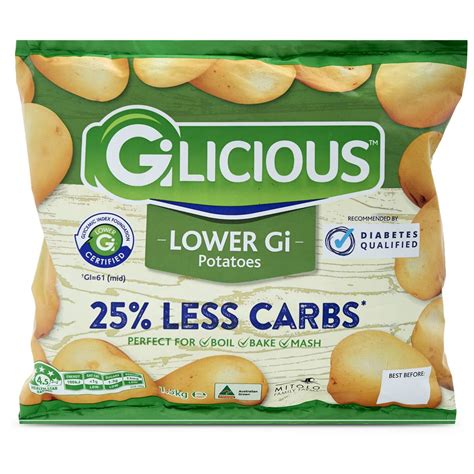 What are low carb low GI potatoes?