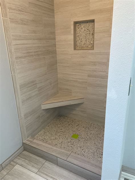 What are most shower floors made of?