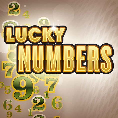 What are no 1 lucky numbers?