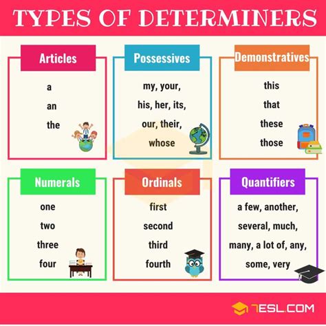 What are ordinal determiners?