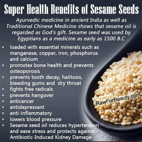 What are other uses for sesame seeds?