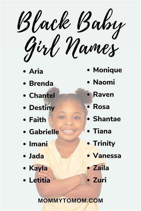 What are pretty black girl names?