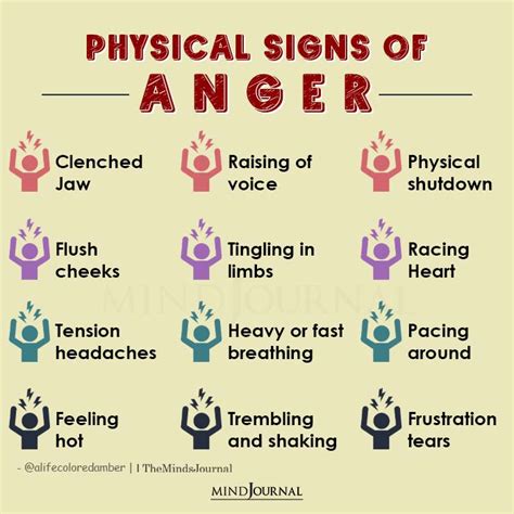 What are signs of anger issues?