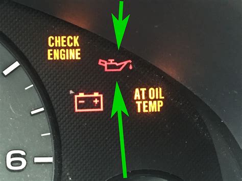 What are signs of low engine oil?
