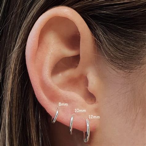 What are sleeper earrings made of?