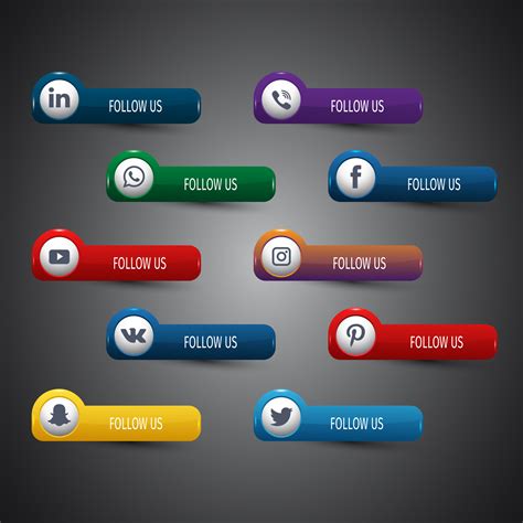 What are social buttons?