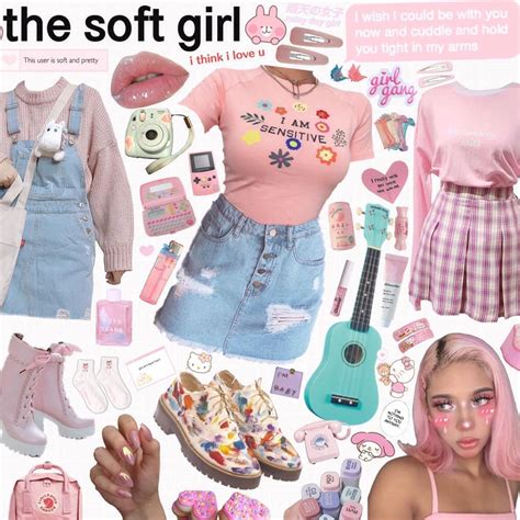 What are soft girl Colours?