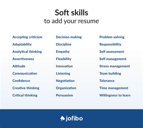 What are soft skills in resume?