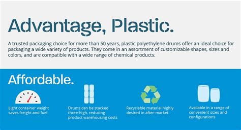 What are some advantages of plastic?