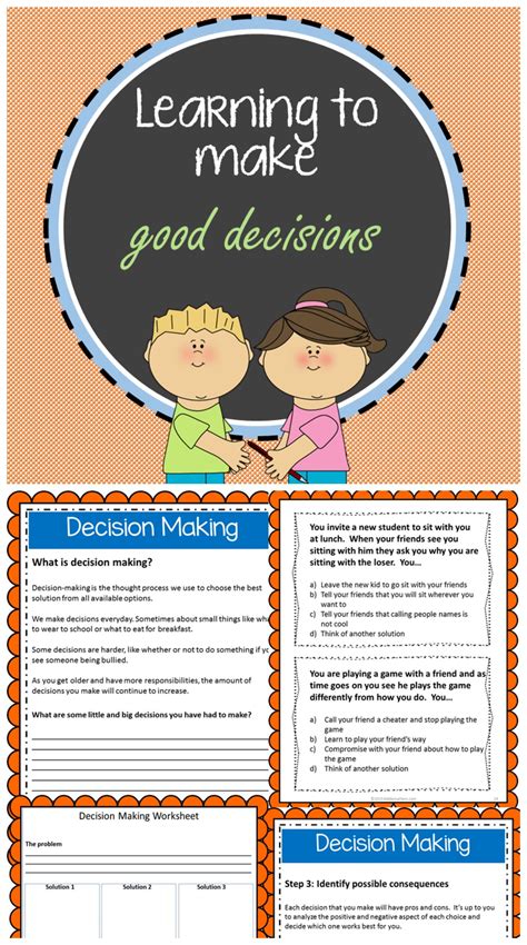 What are some decision-making activities?