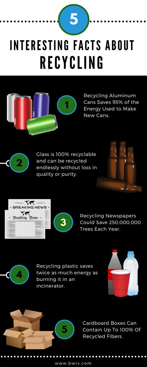 What are some fun facts about recycling?