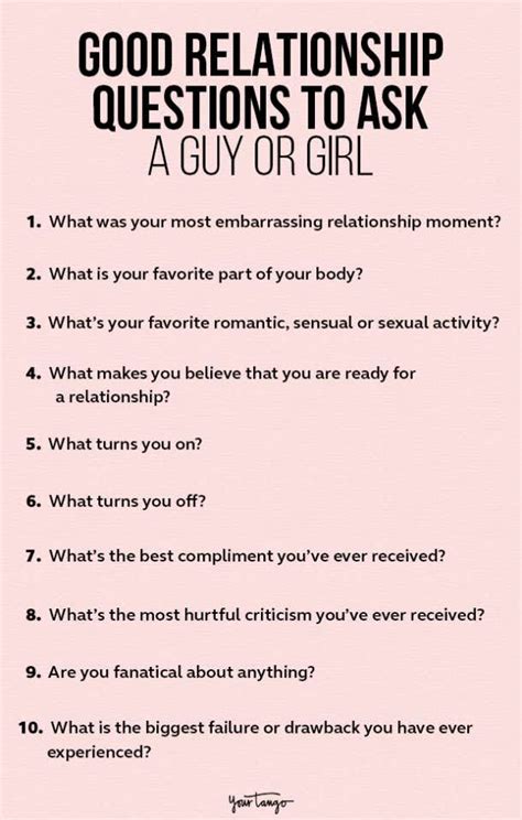 What are some juicy relationship questions?
