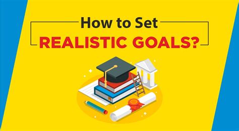 What are some realistic goals?